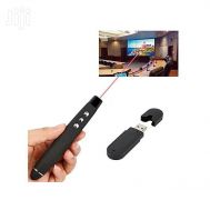 Presenter pp-1000 1mw rf wireless presenter red laser pointer flip pen