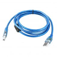 Universal usb printer cable 1.5m blue