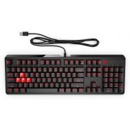 Omen by hp wired usb gaming keyboard 1100 (black/red)