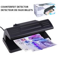 Uv light practical counterfeit bill currency fake paper money detector checker, Model: 318