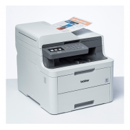 DCP-L3551CDW Color LED Printer 3-in-1 Color LED Laser Multi-Function Center with Automatic 2-sided printing, ADF, and Wireless Connectivity
