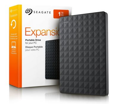 Seagate expansion portable 1 tb external hard drive hdd – usb 3.0 for pc laptop