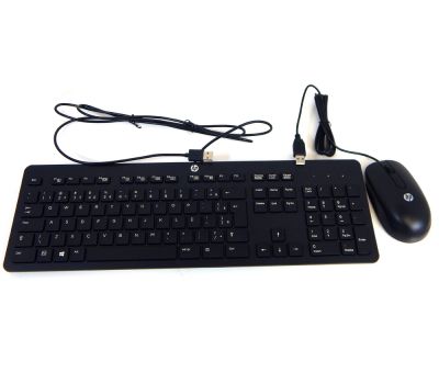 Hp-cto t6t83aa hp slim usb keyboard and mouse