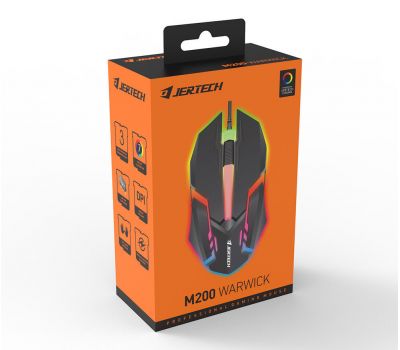 Jertech M200 Warwick RGB Lighting Professional Gaming Mouse