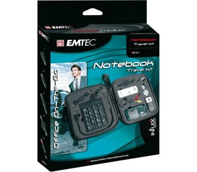 Emtec - notebook travel kit 10 in 1