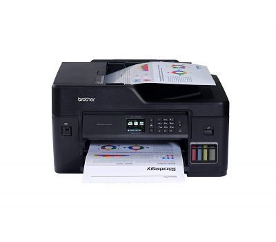 Brother mfc-t4500dw all-in-one inktank refill system printer with wi-fi and auto duplex a3 printer