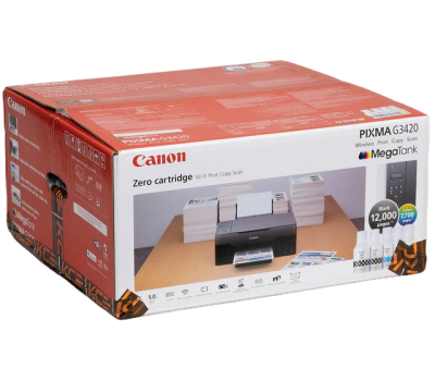 Canon pixma g3420 wi-fi - print - scan & copy  cloud