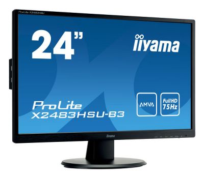 iiyama prolite x2483hsu 24" monitor with hdmi