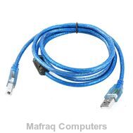 Universal usb printer cable 1.5m blue