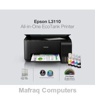 Epson ecotank l3110 all-in-one ink tank printer (black)