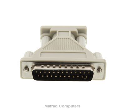 ​Serial / parallel adapter - db9 female to db25 male