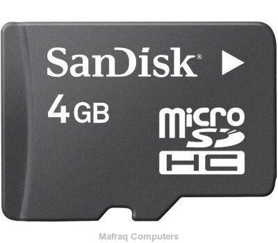 Sandisk 4gb memory card