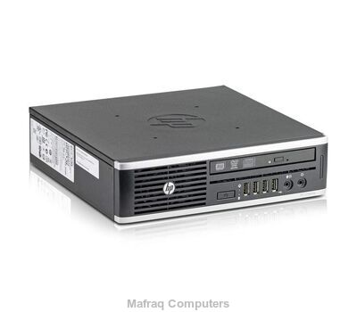 Hp compaq elite 8200 ultra slim desktop, 2.5ghz processor intel core i5 , 4gb ram, 500gb hdd