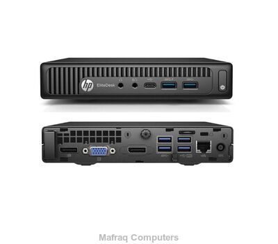 Hp elitedesk 800 g2 desktop mini pc - intel core i5 6500t - 3.2ghz - 8gb ram - 500gb hard drive