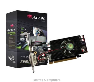 Afox nvidia geforce g210 1gb ddr3 hdmi dvi vga pci-e 2.0 low profile silent graphics card