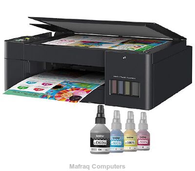 Brother dcp-t420w all-in one ink tank refill system printer with built-in-wireless technology - print copy scan