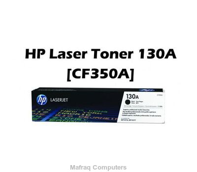 Hp 130a (cf350a) black original laserjet toner cartridge