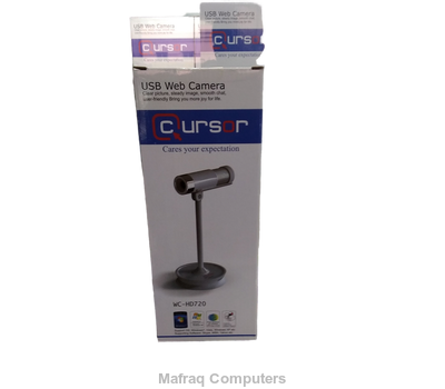 Cursor usb hd webcam (wc-hd720)